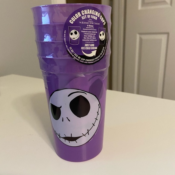 Disney Other - The nightmare before Christmas color changing cups